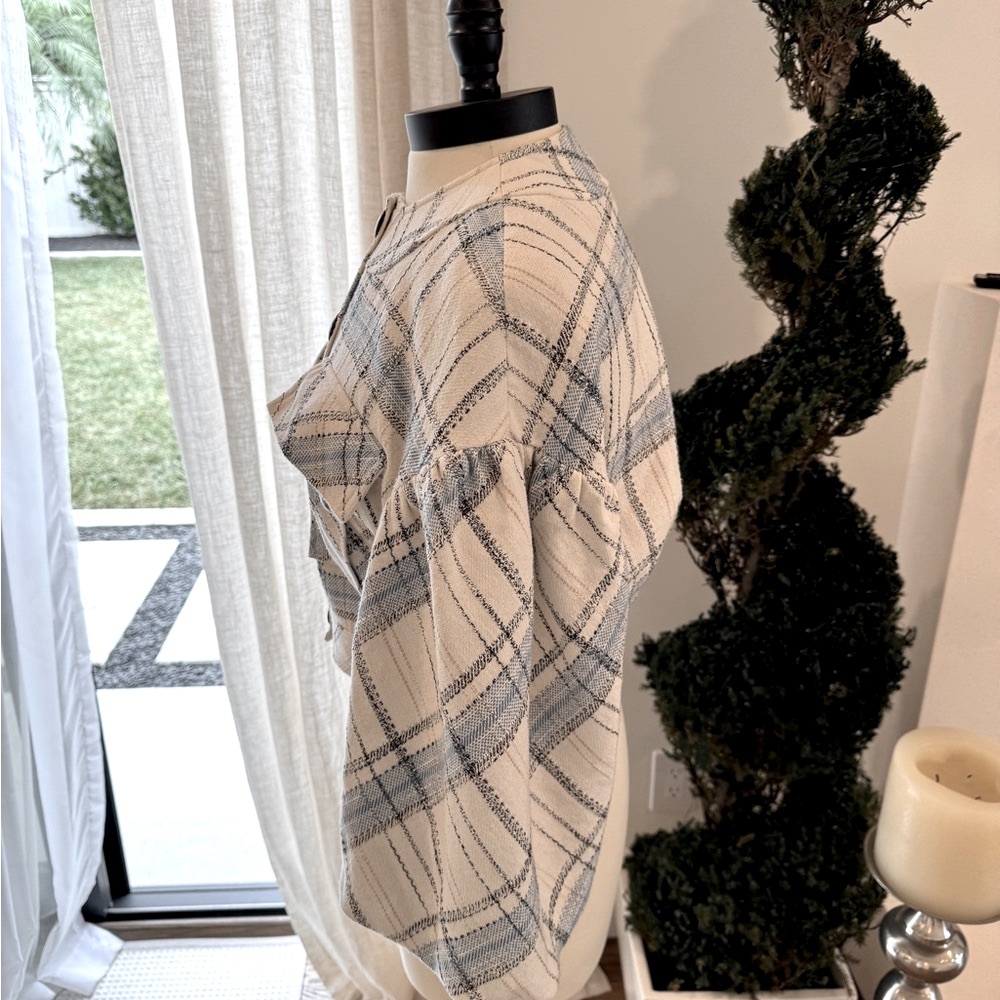 Veronica Beard Nickolai Plaid Women's Jacket - Size 0 - Picture 4 of 11
